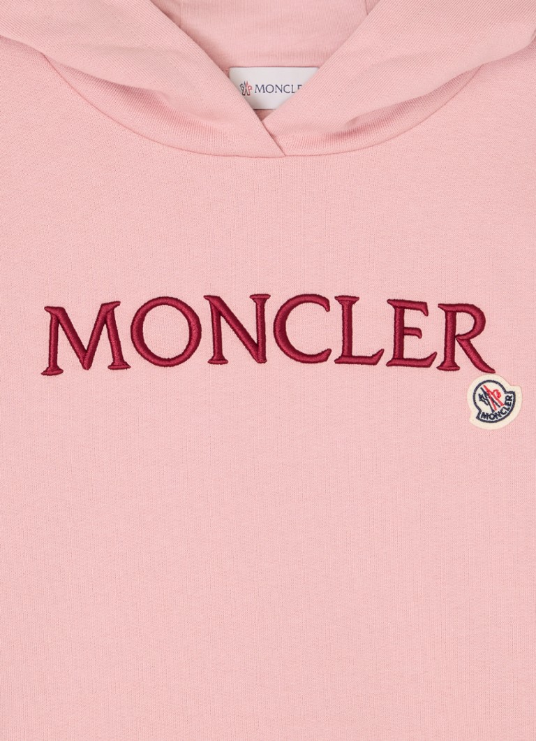 Hanorac Moncler cu logo brodat