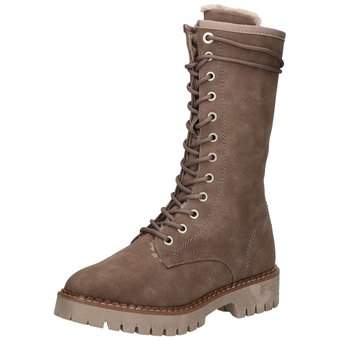 s.Oliver Schnürstiefelette in beige