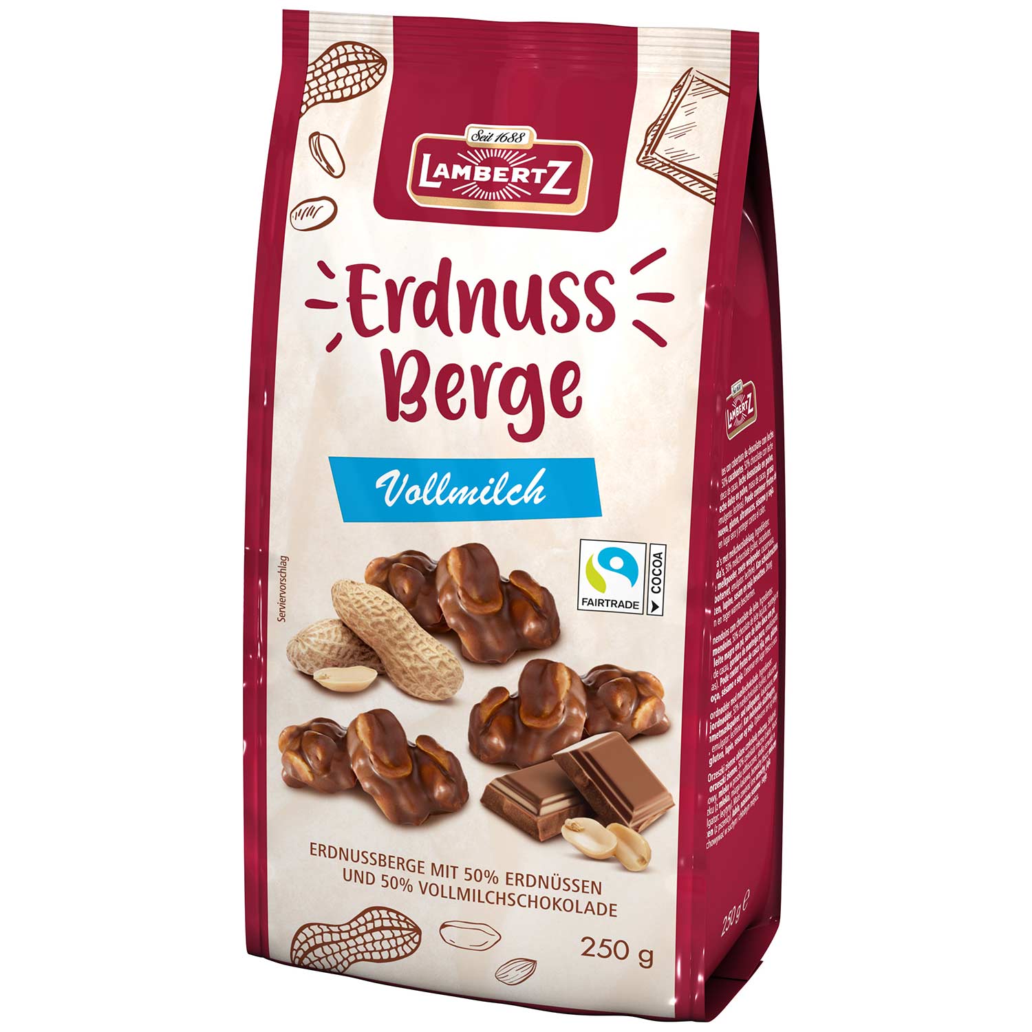 Lambertz Erdnussberge Vollmilch 250g
