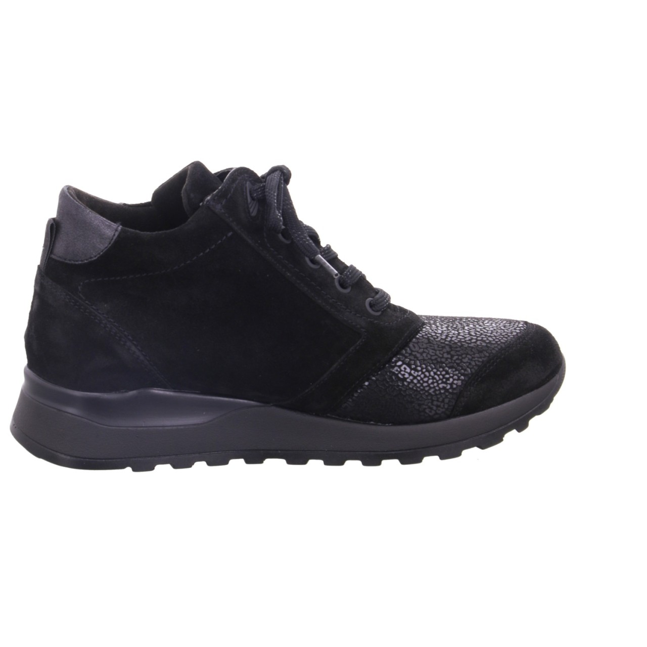 WALDLÄUFER Winterstiefel schwarz