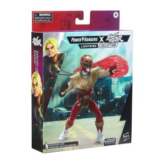 Power Rangers x Street Fighter Lightning Collection Actionfigur Morphed Ken Soaring Falcon Ranger 15 cm