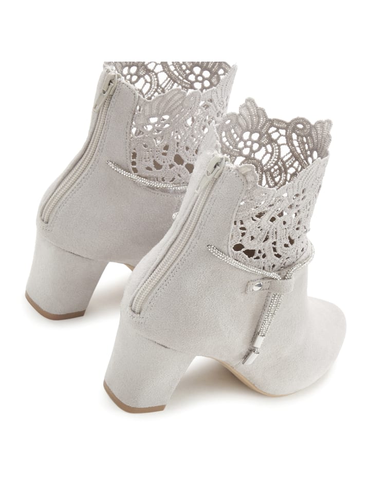 LASCANA Stiefelette in hellgrau günstig kaufen 38