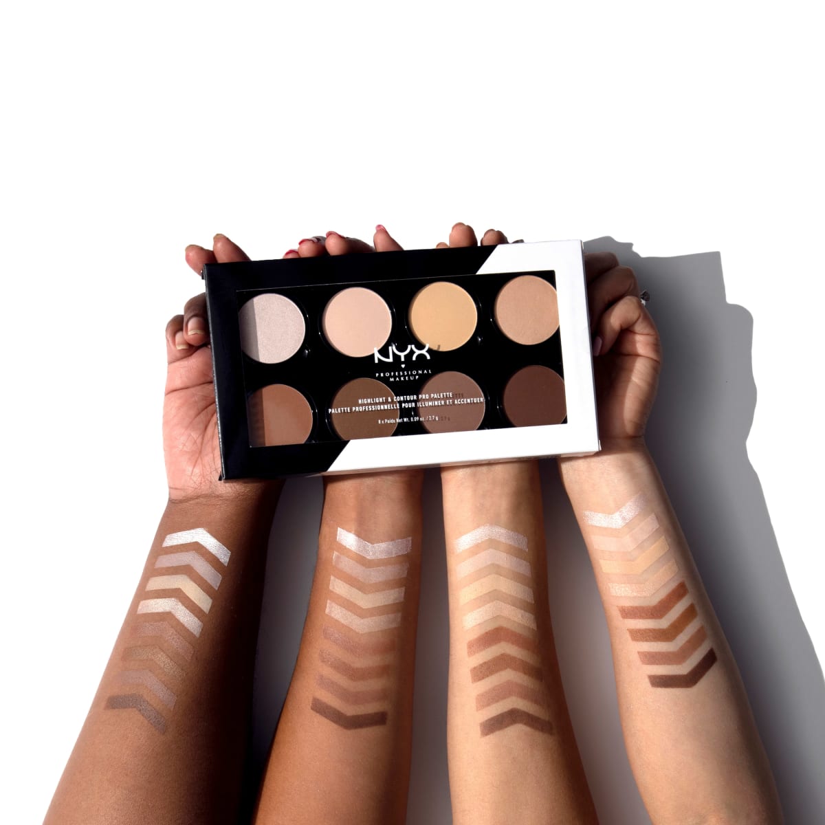 Highlight & Contouring Palette Pro, 21,6 g