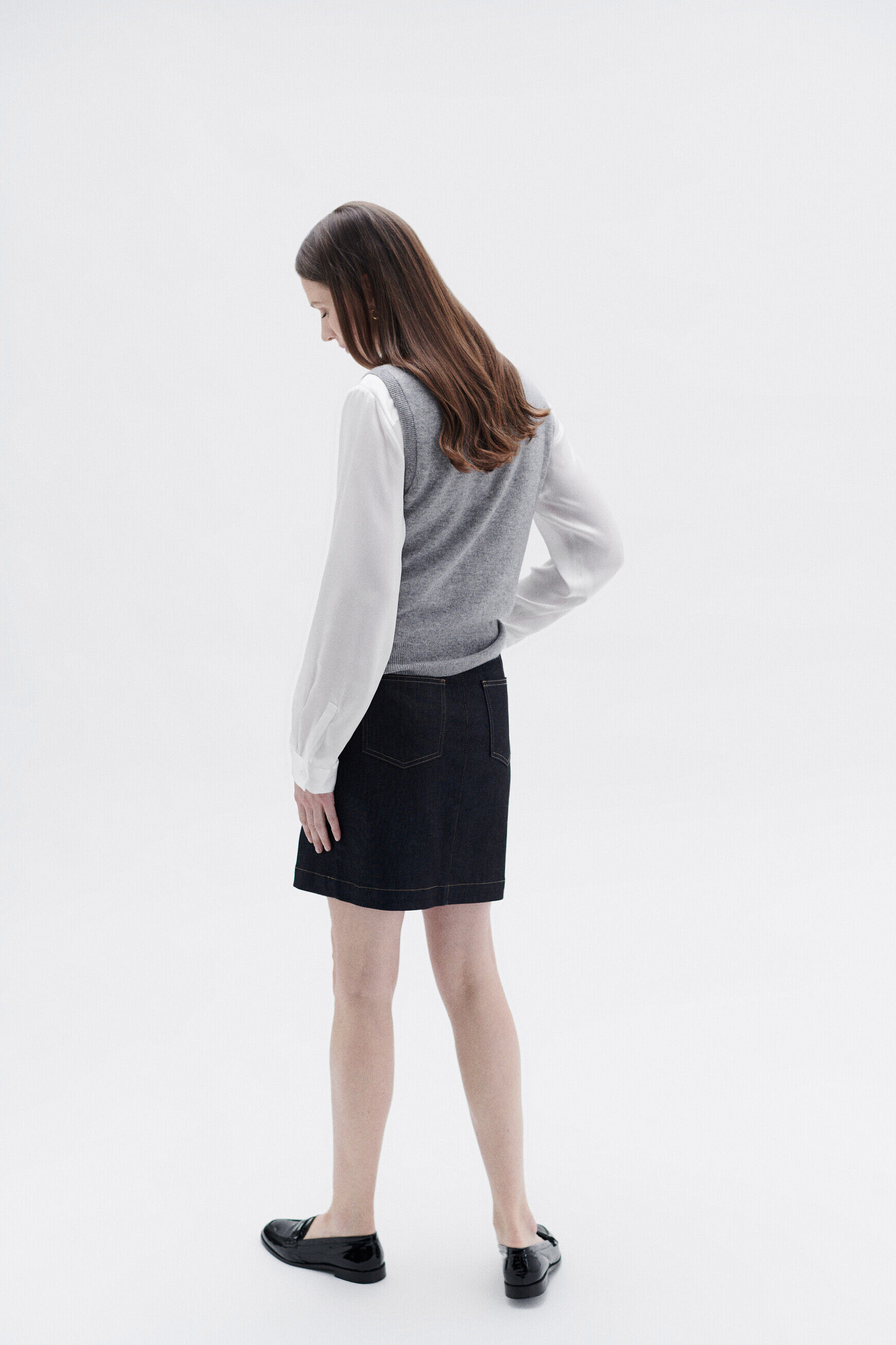 pull ilona gris clair femme
