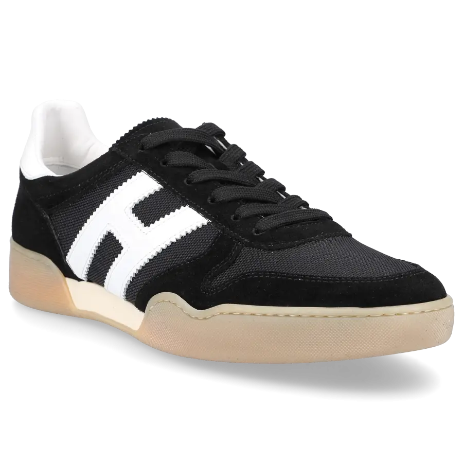 Hogan - Sneaker low H357 Veloursleder - schwarz