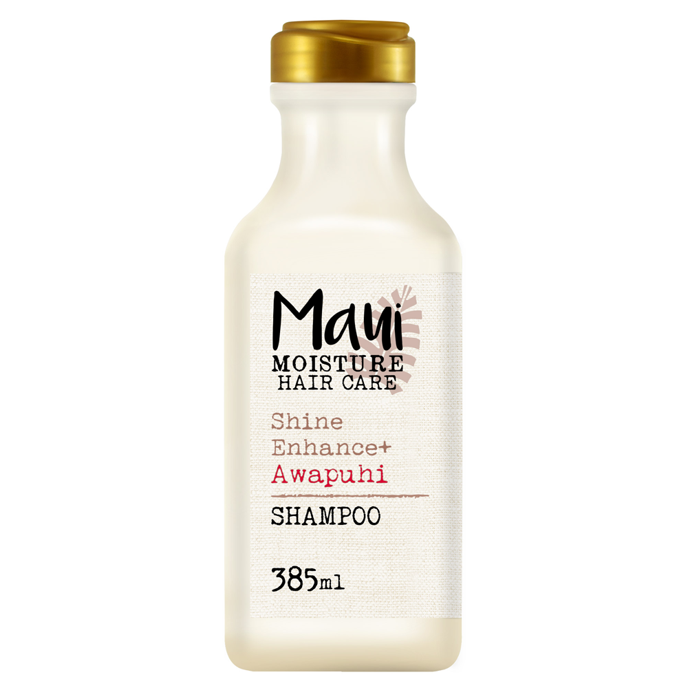 Maui Moisture Shine Amplifying + AWAPUHI Shampoo 385 ml