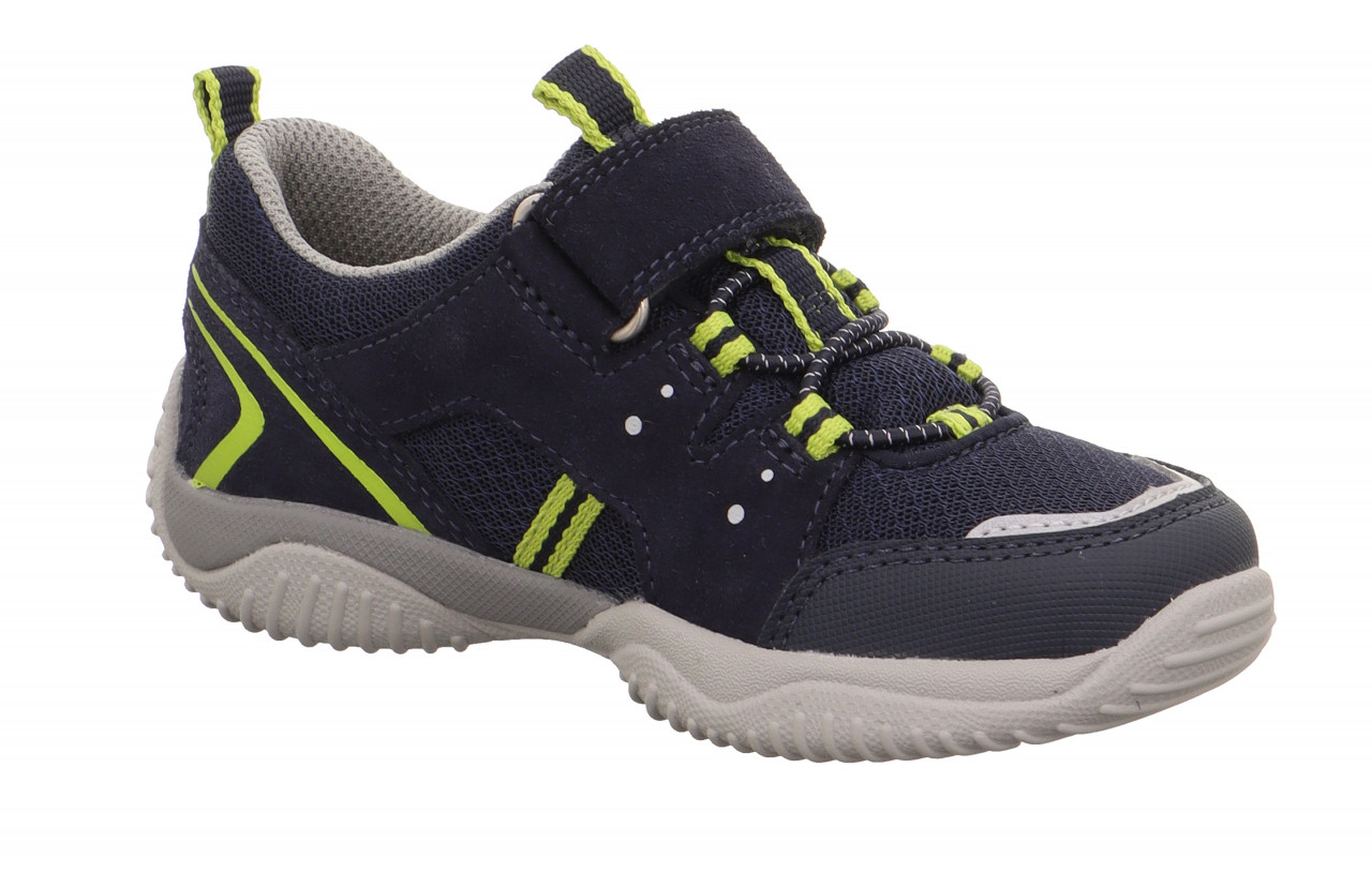 STORM - Blau/HellgrünSneaker low mit Klettverschluss