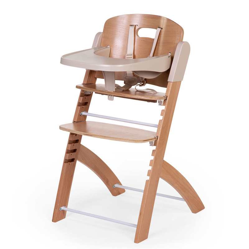 Chaise haute Evosit naturel beige Childhome