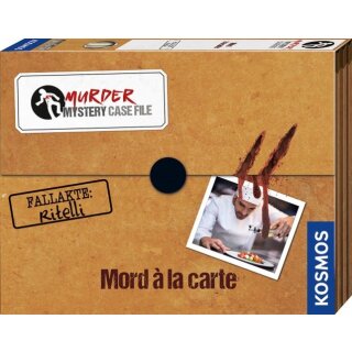 Murder Mystery Case File - Mord à la carte (DE)