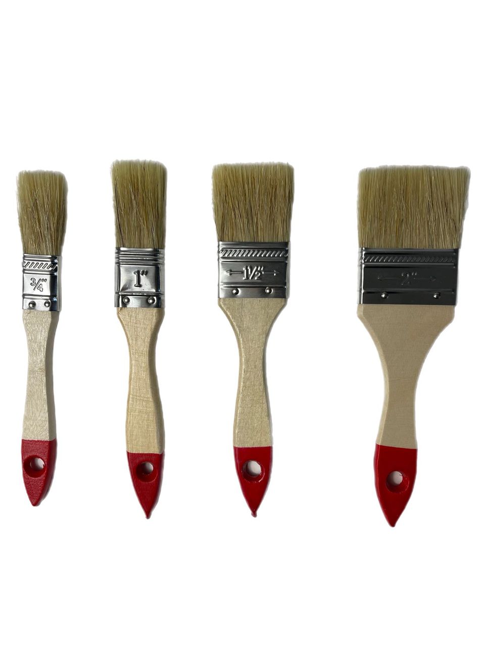 Vago-Tools Flachpinsel 48 tlg Set Flachpinsel 20/25/38/50 mm Lasurpinsel