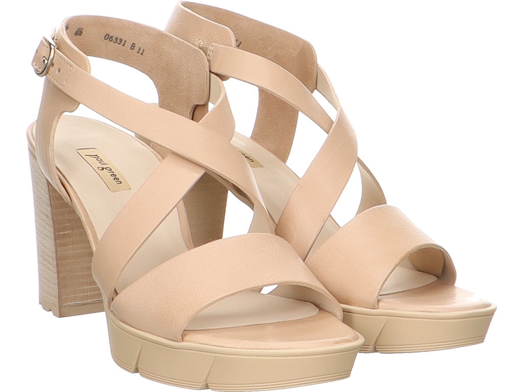 PAUL GREEN Klassische Sandalen beige