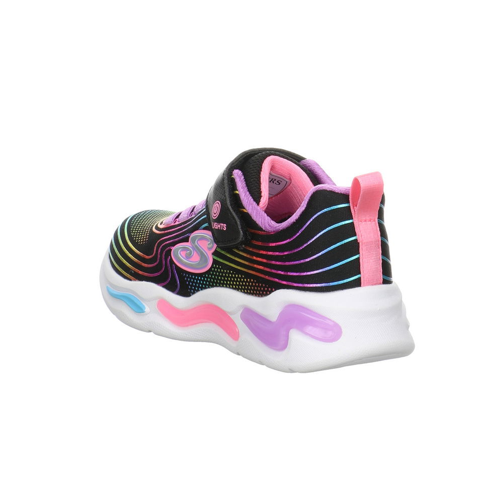 Skechers S-Lights Wavy Beams Klettschuh