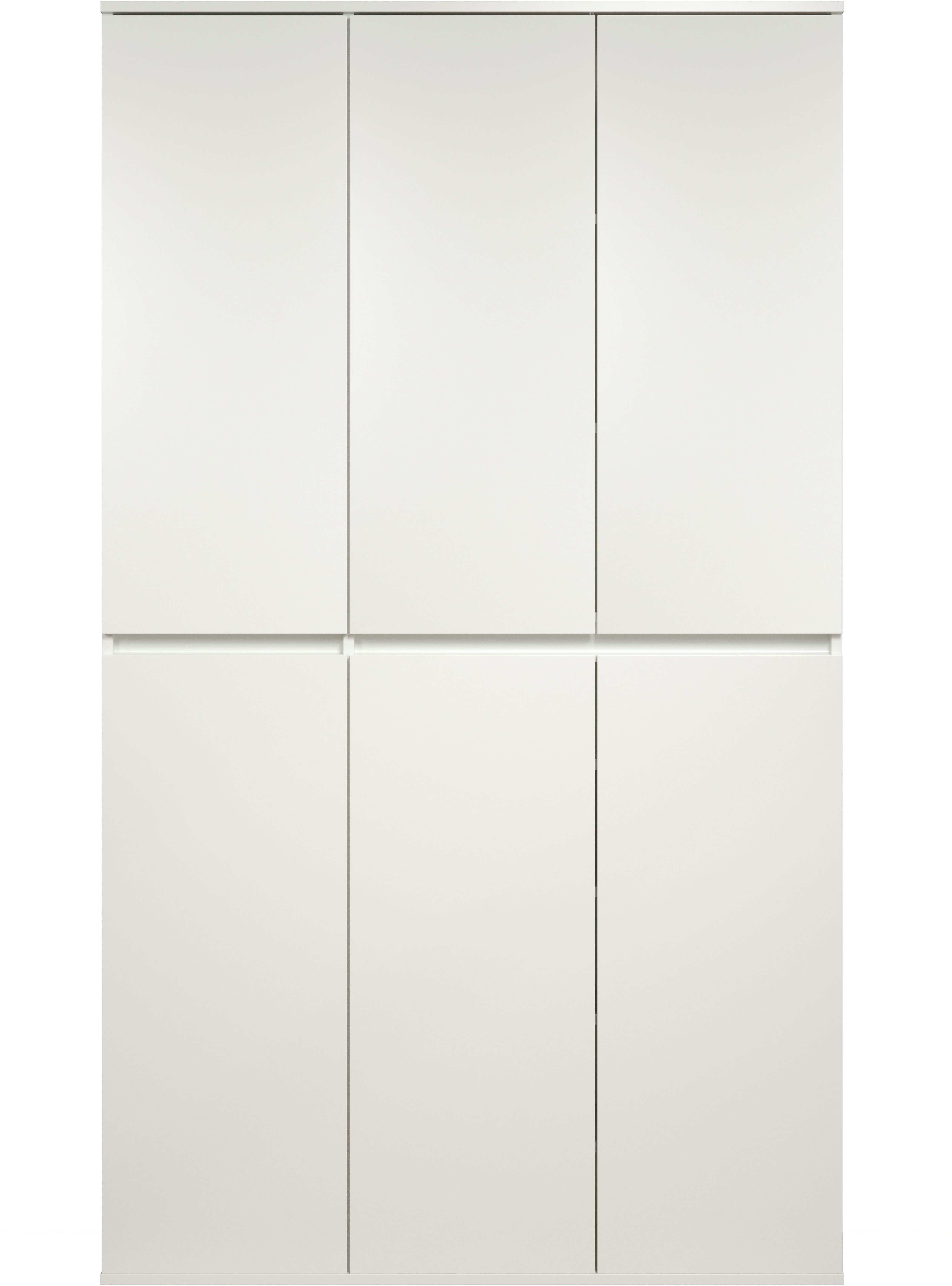 INOSIGN Mehrzweckschrank Novara weiß, B/H/T ca.: 111/191/34 cm