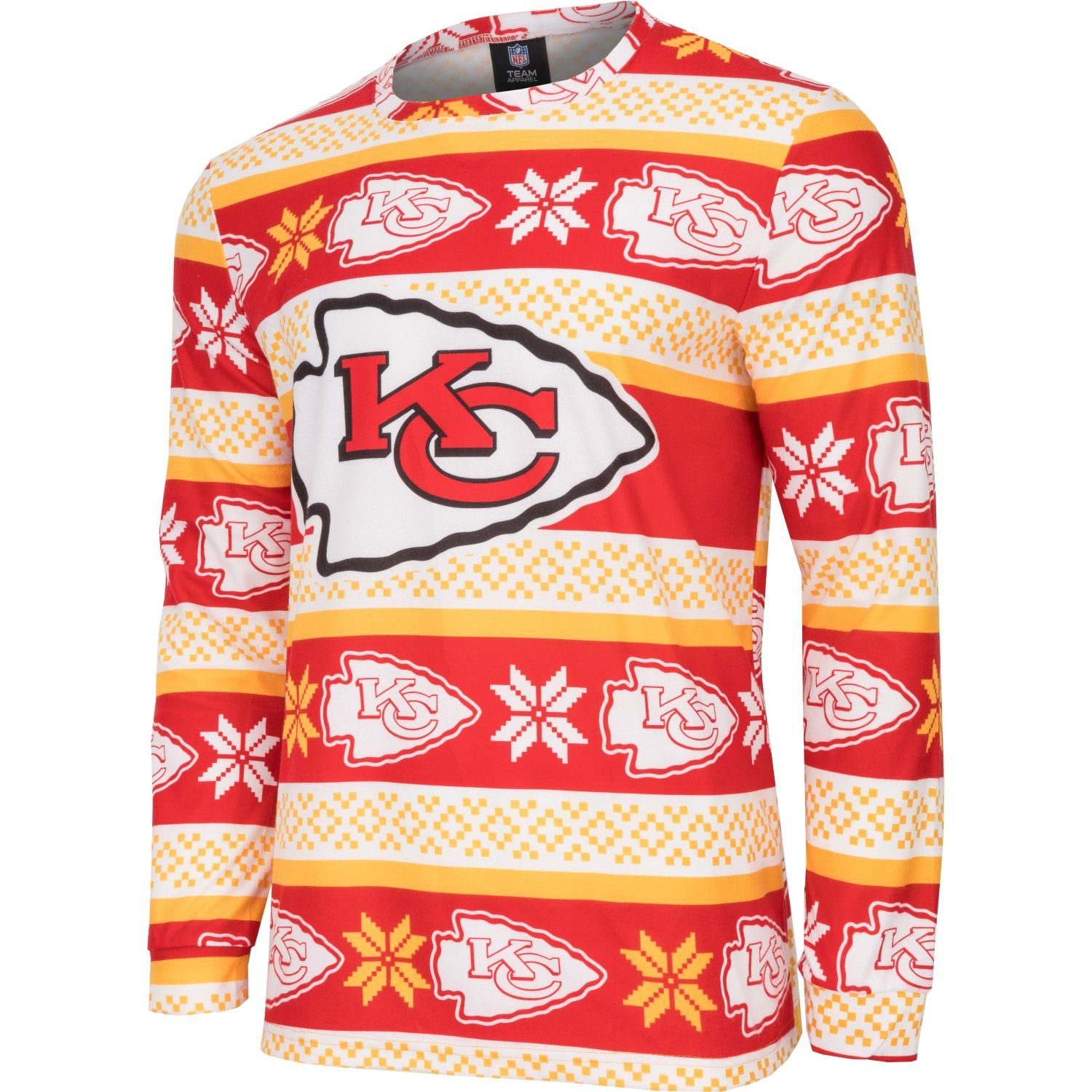 Forever Collectibles Sweatanzug NFL Teams XMAS Pyjama Hose Set