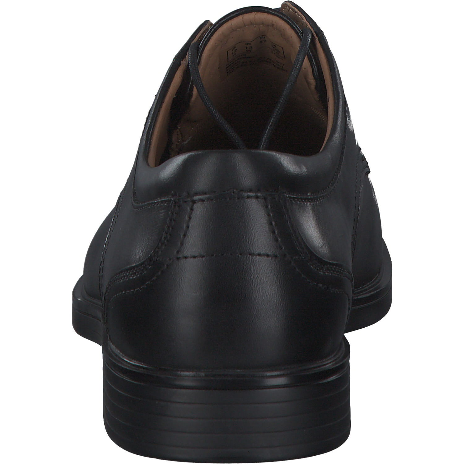 Clarks Un Aldric Lace 2613, Halbschuhe, Herren, BLACK LEATHER