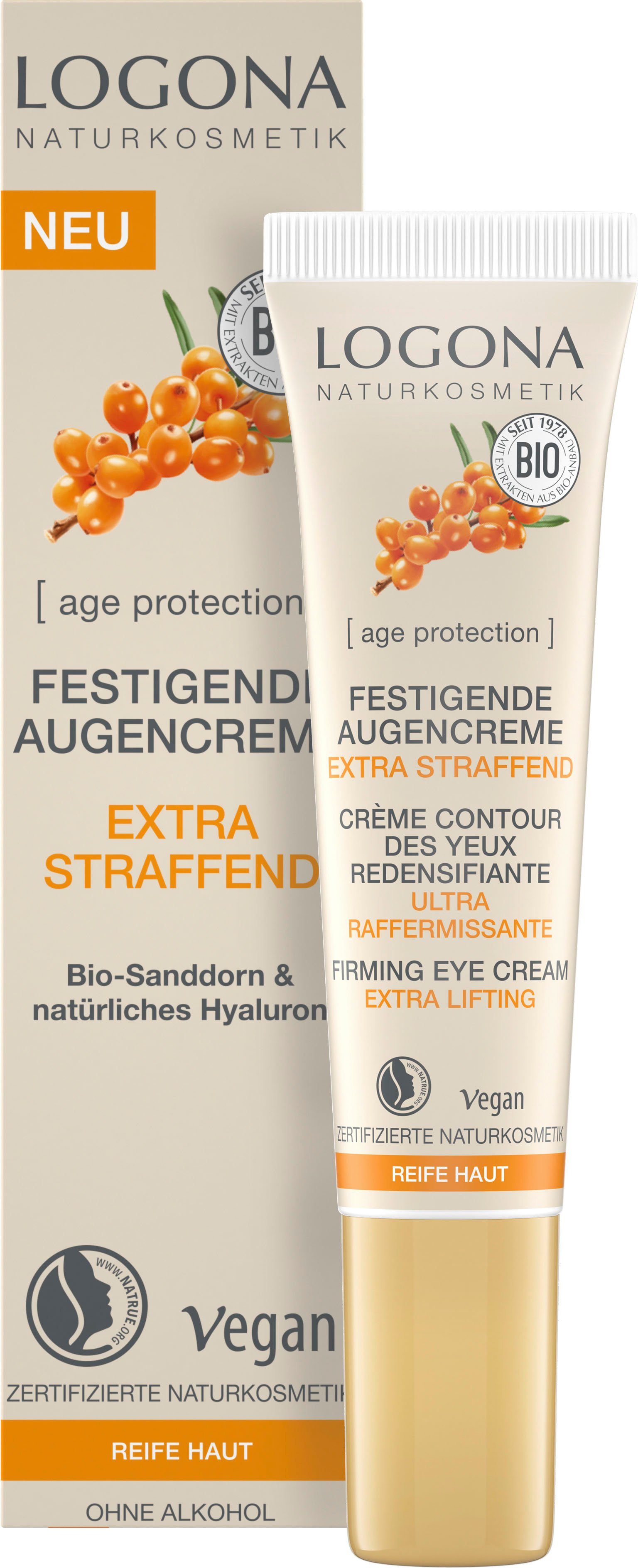 LOGONA Augencreme Logona [AP] Straffende Augencreme