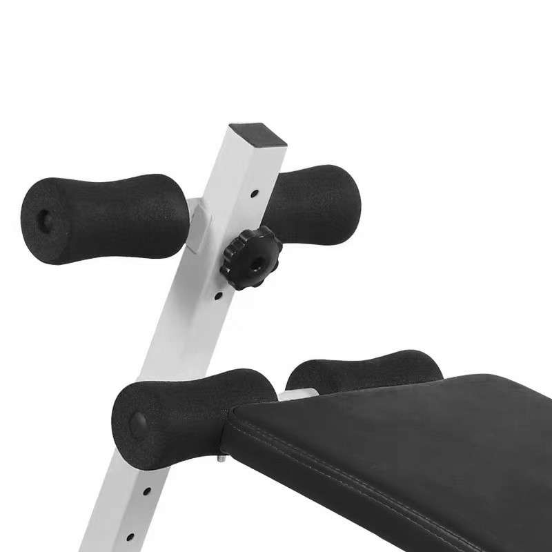 SPORTINATOR Sit Up verstellbare Trainingsbank grau
