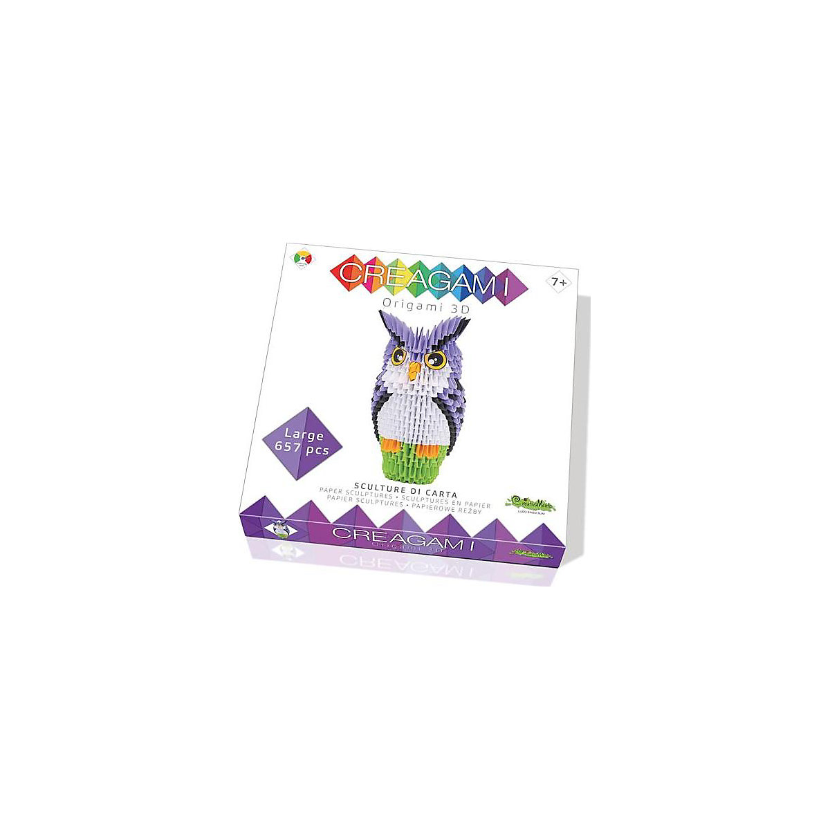 Origami 3D Eule 657 Teile