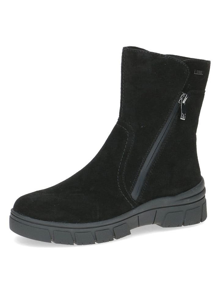 Caprice Leder-Boots in Schwarz günstig kaufen