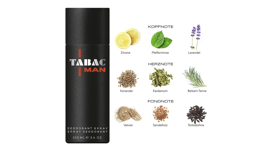 TABAC MAN Deospray 150 ml