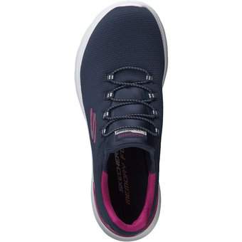 Skechers Slip On Sneaker in blau