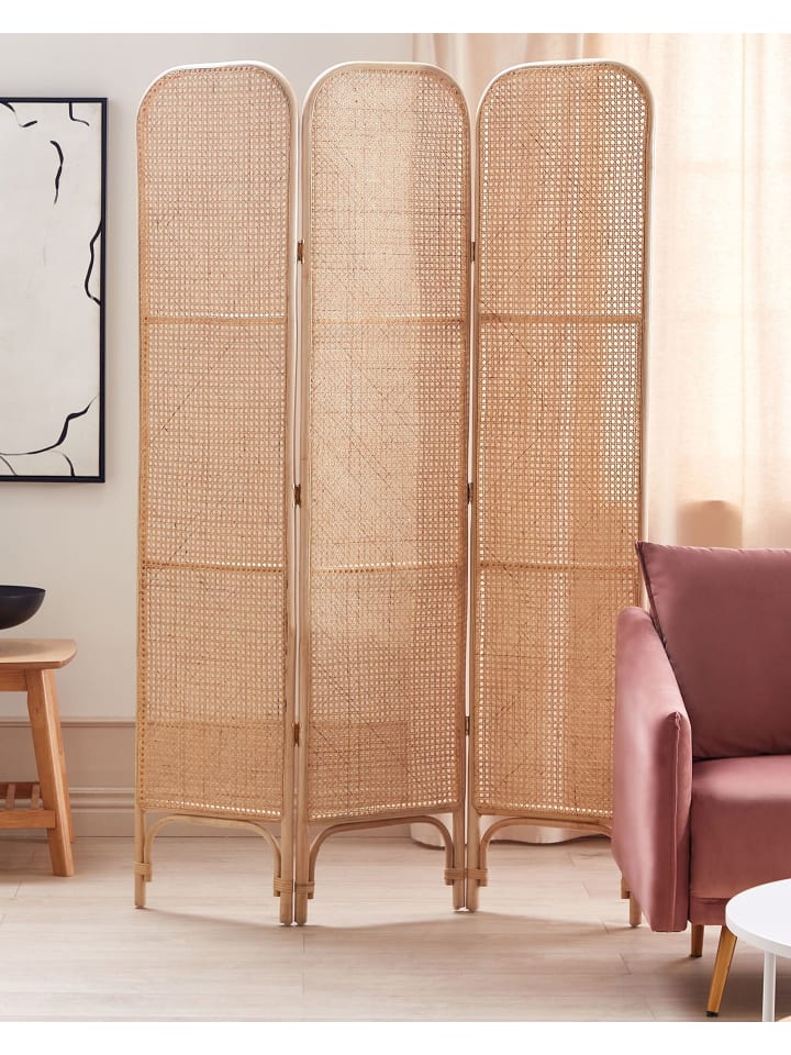 Beliani Paravent POTENZA in /Beige - (W) 105 x (H) 180 x (L) 3 cm günstig kaufen onesize
