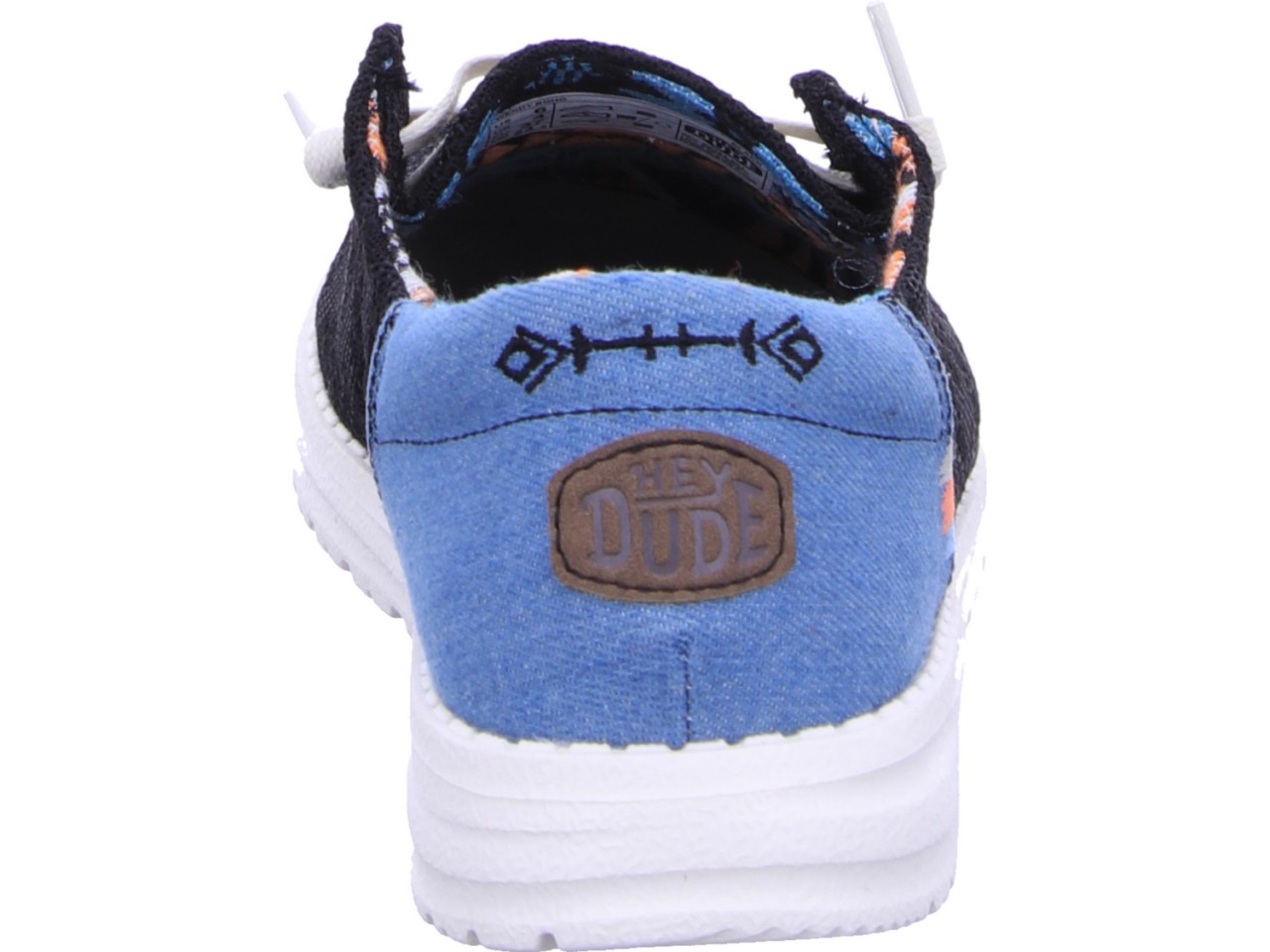 HEY DUDE Sportliche Slipper schwarz Wendy Boho