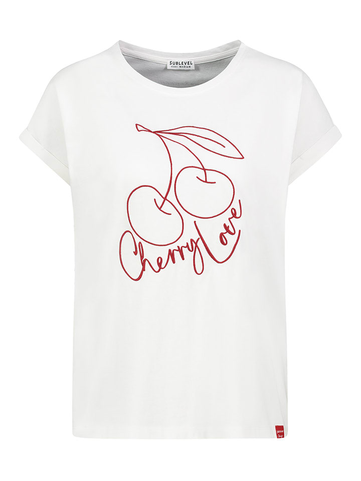 Sublevel Shirt in Weiß günstig kaufen