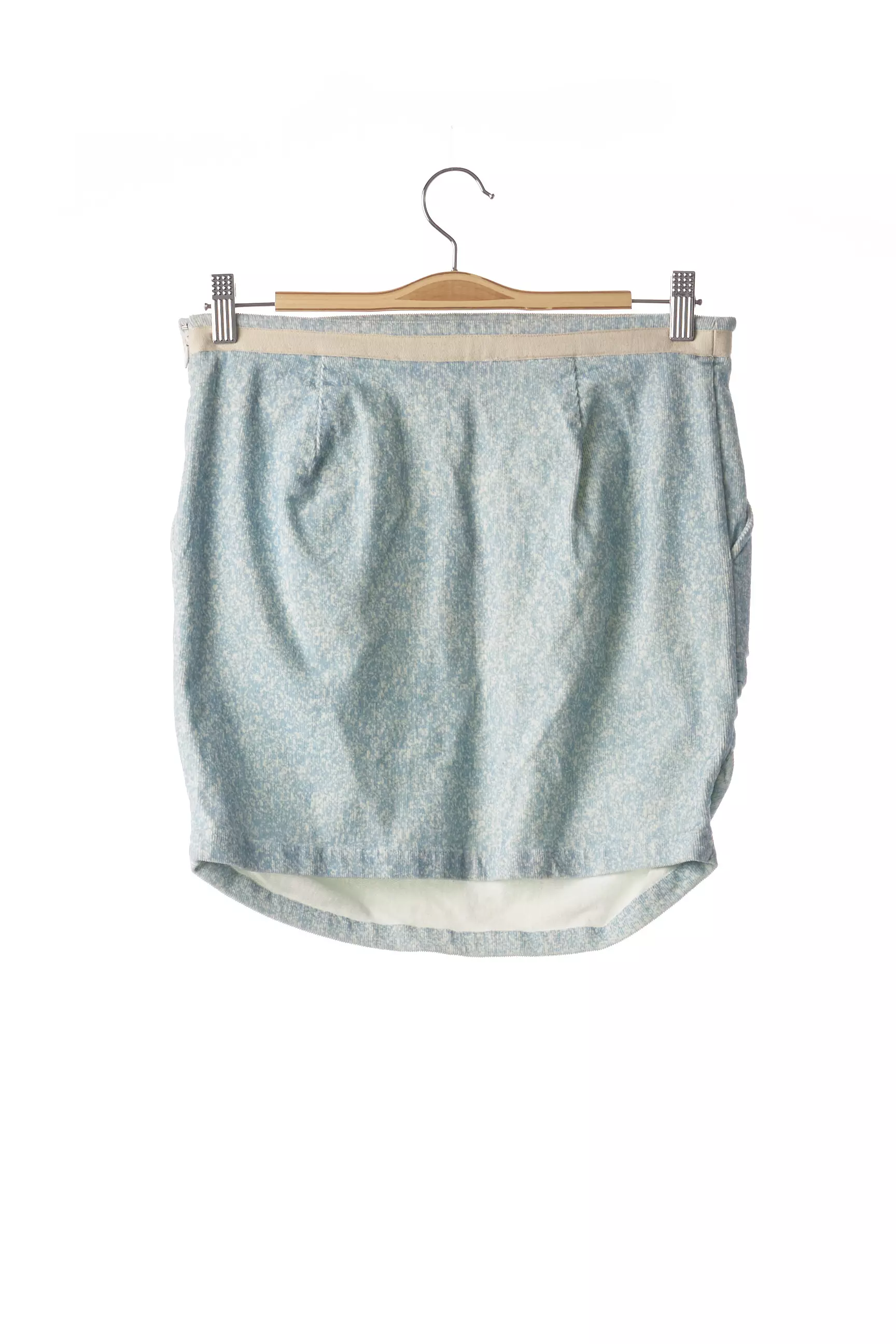 Valentine Gauthier Mini Jupe Femme couleur bleu
