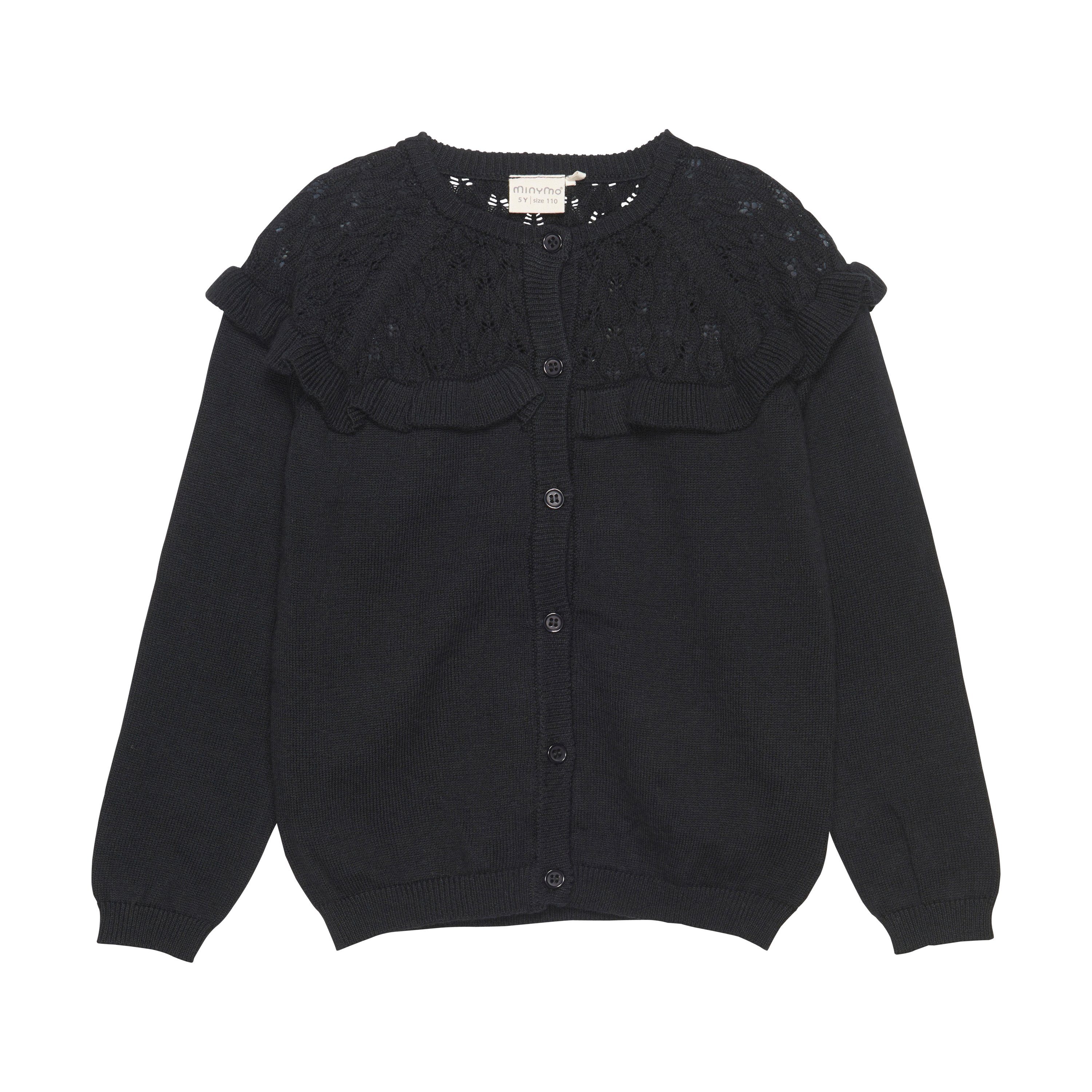 Minymo Strickjacke MICardigan Knit - 123319 Strickjacke mit Raffungen