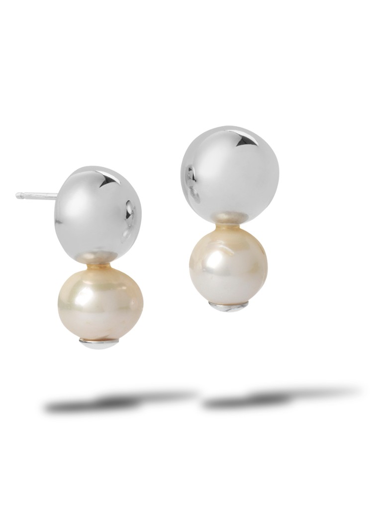 Casa Jewelry Doobie stud earrings made of silver