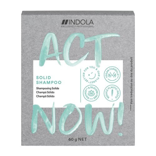 Indola Act Now! Solid Shampoo Bar 60 gram