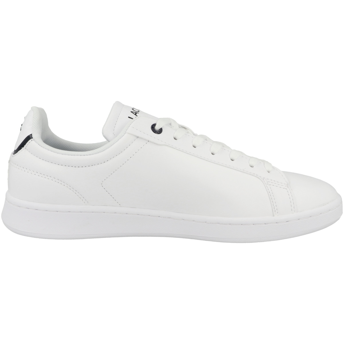 Lacoste Carnaby Pro BL Leather Tonal Sneaker Low weiss