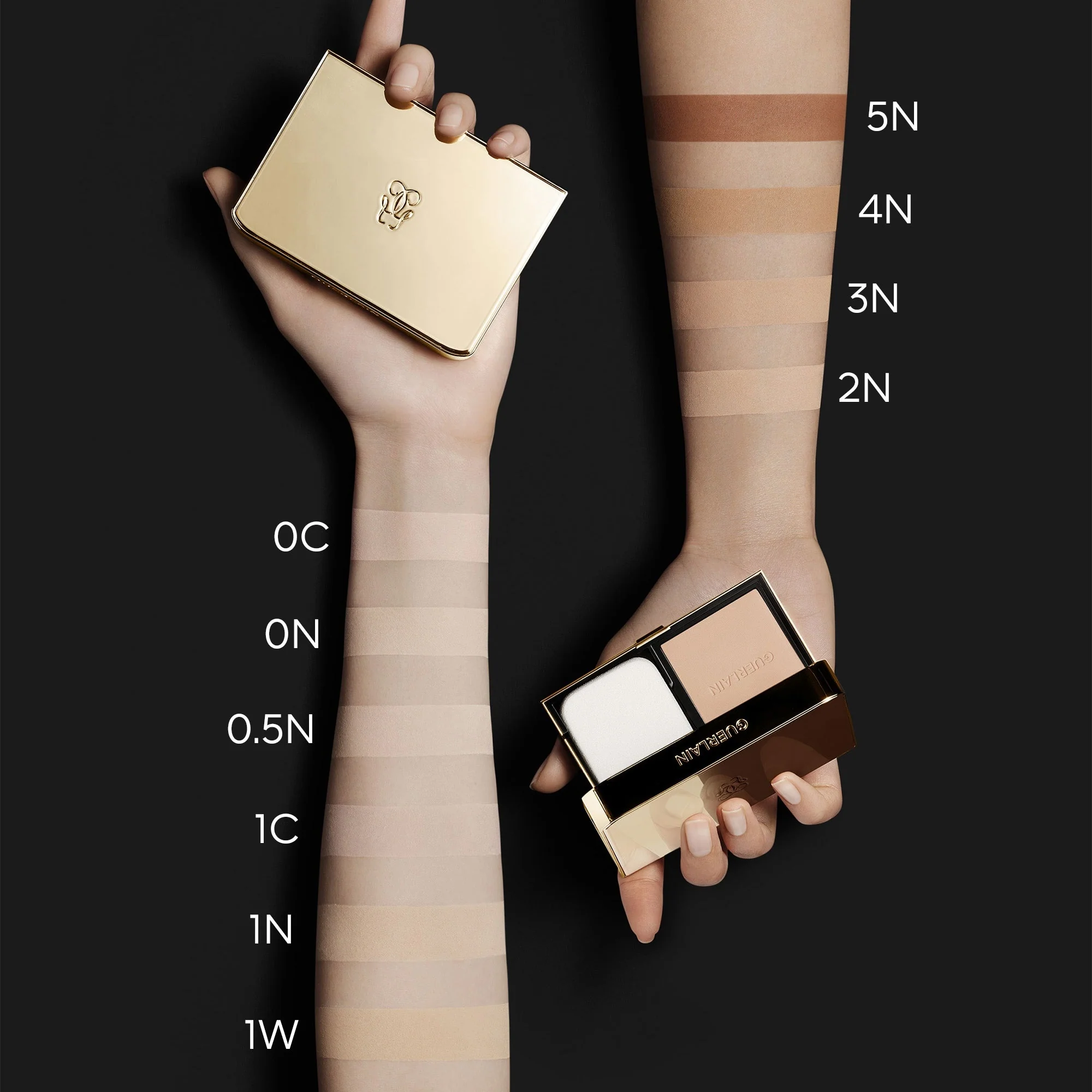 Base de maquillaje compacta Face Parure Gold Skin Control - Recambio