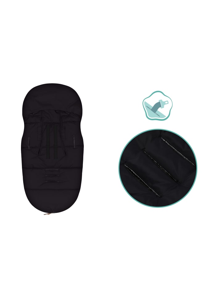 fillikid Winterfußsack Lawu Exklusiv in Schwarz günstig kaufen onesize