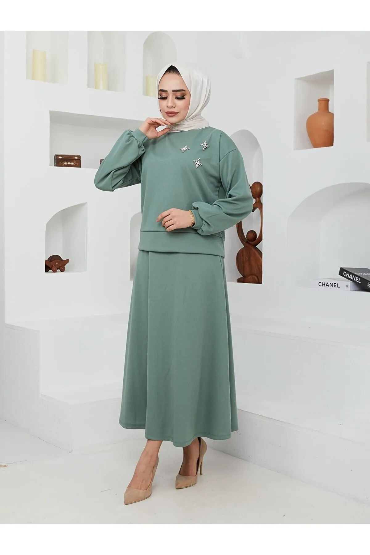 VOLT CLOTHİNG  Zweiteiler - Grün - Regular Fit