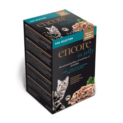 Encore Cat Jelly Pouch Mix 5 x 50 g