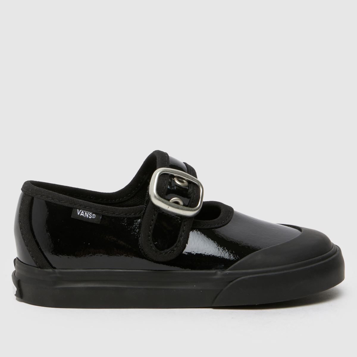 Vans svarta Mary Jane-skor för flickor