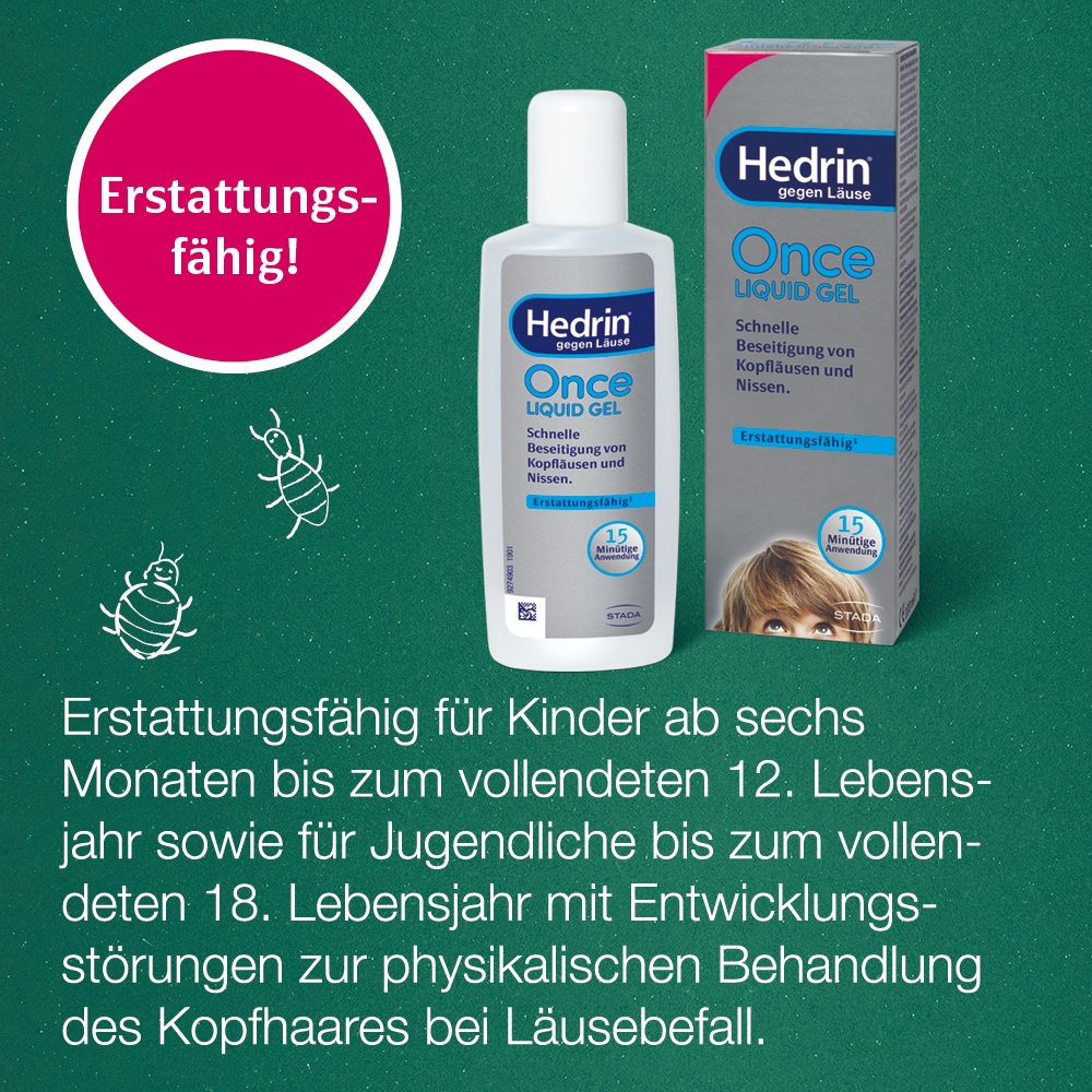 HEDRIN Once Liquid Gel