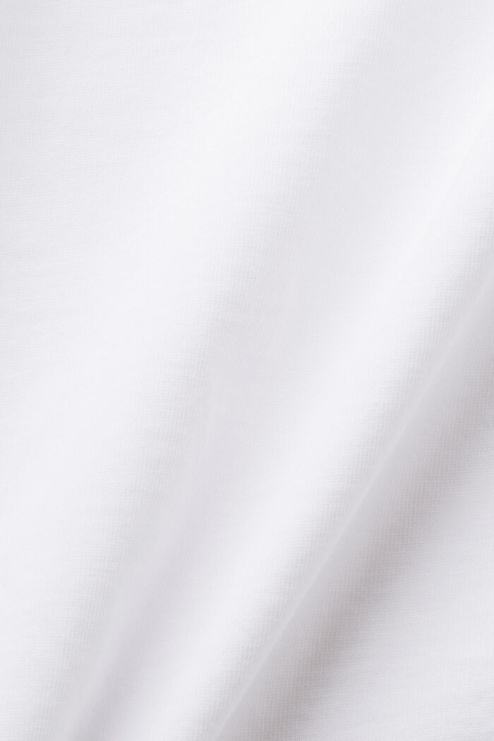 T-Shirt mit Frontprint, 100% Baumwolle