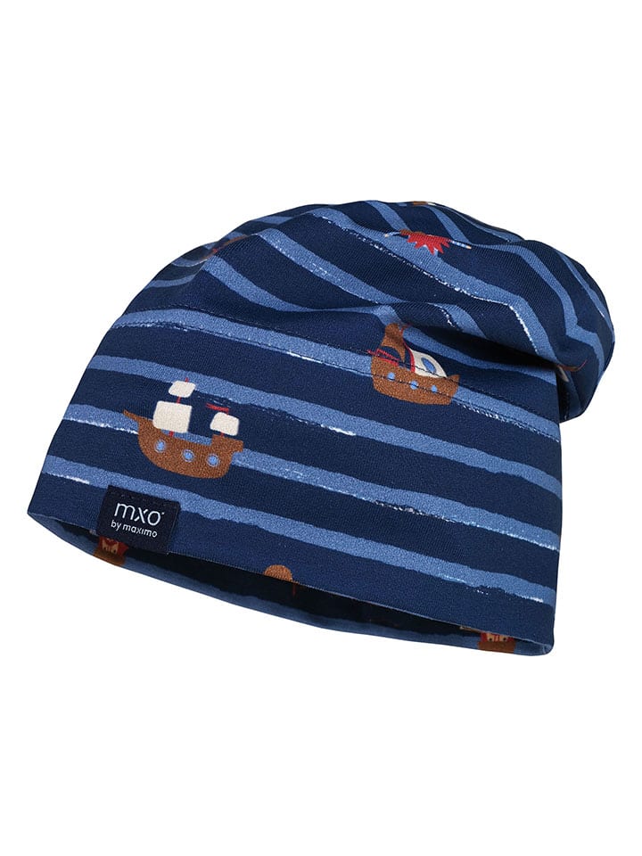 MaxiMo Beanie in Dunkelblau/ Hellblau günstig kaufen