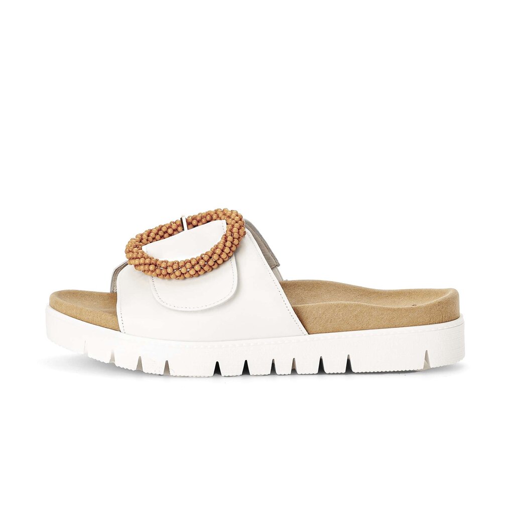 Gabor fashion Pantolette weiß