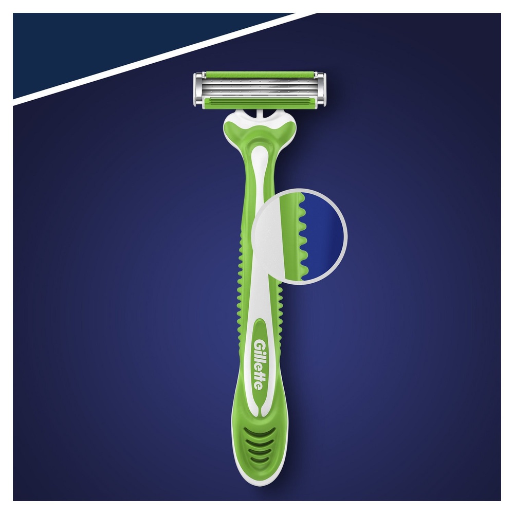 gillette Gillette Sensor3 Rasoir Jetable Pour Peau Sensible x3 Rasoirs Jetables