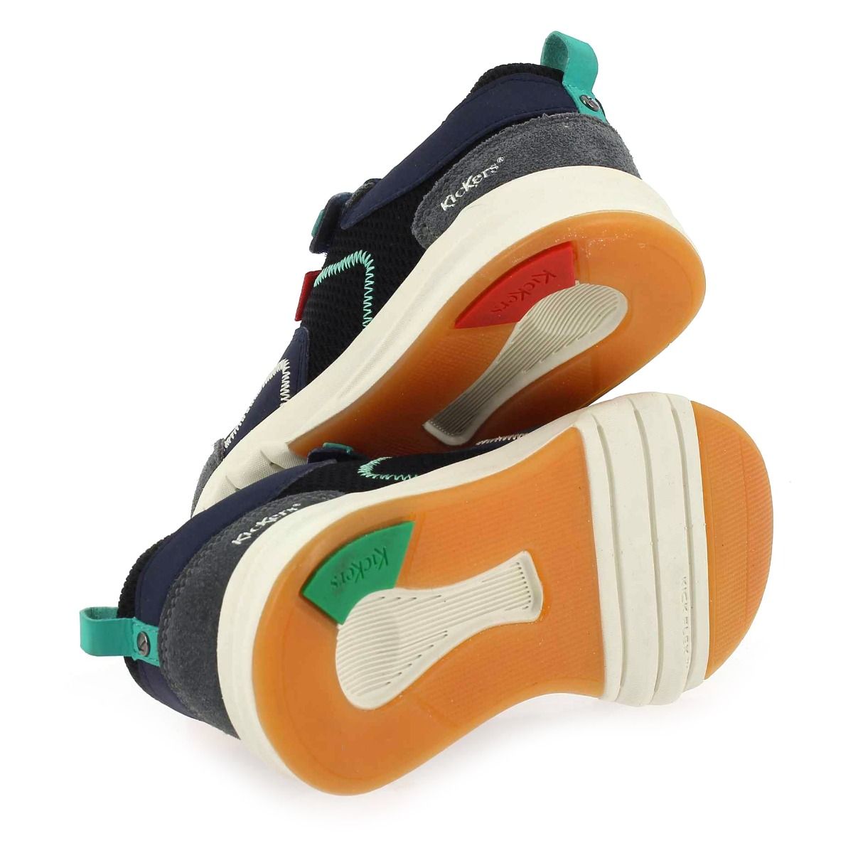 Kickers  KNAKK H20 - Noir vert