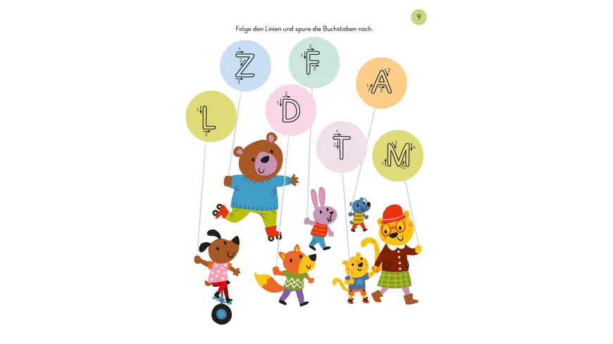Mein tierisches Buchstaben-Buch (4 – 6 Jahre)