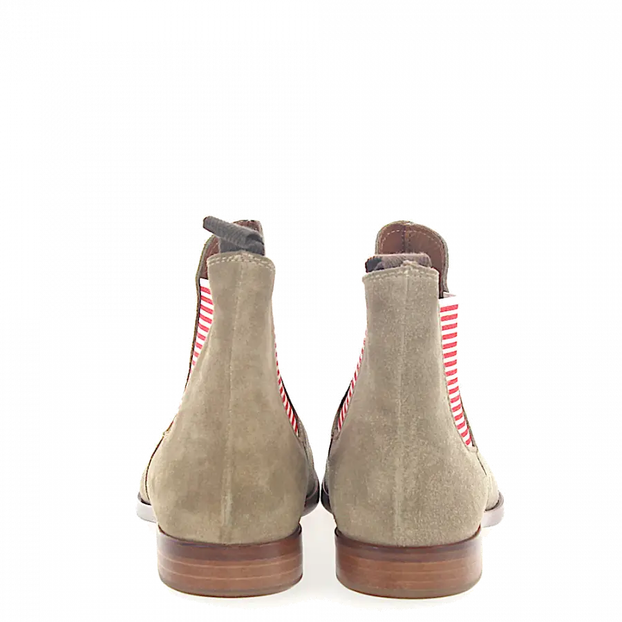 Budapester - Stiefeletten 635 Veloursleder - beige