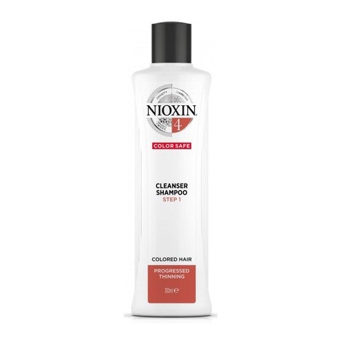 Champú revitalizador del cuero cabelludo Nioxin System 4, apto para cabello teñido, 300 ml