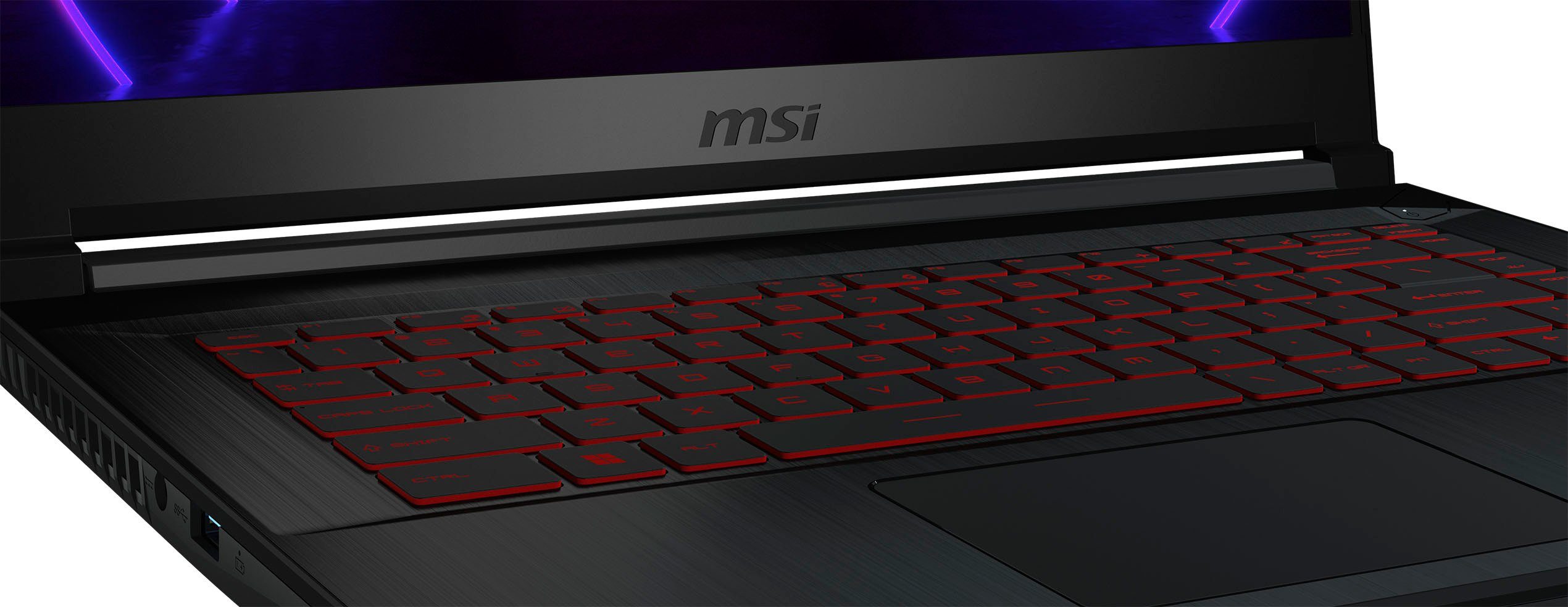 MSI Thin GF63 12UC-822 Gaming-Notebook (39,6 cm/15,6 Zoll, Intel Core i5 12450H, GeForce RTX 3050, 512 GB SSD)