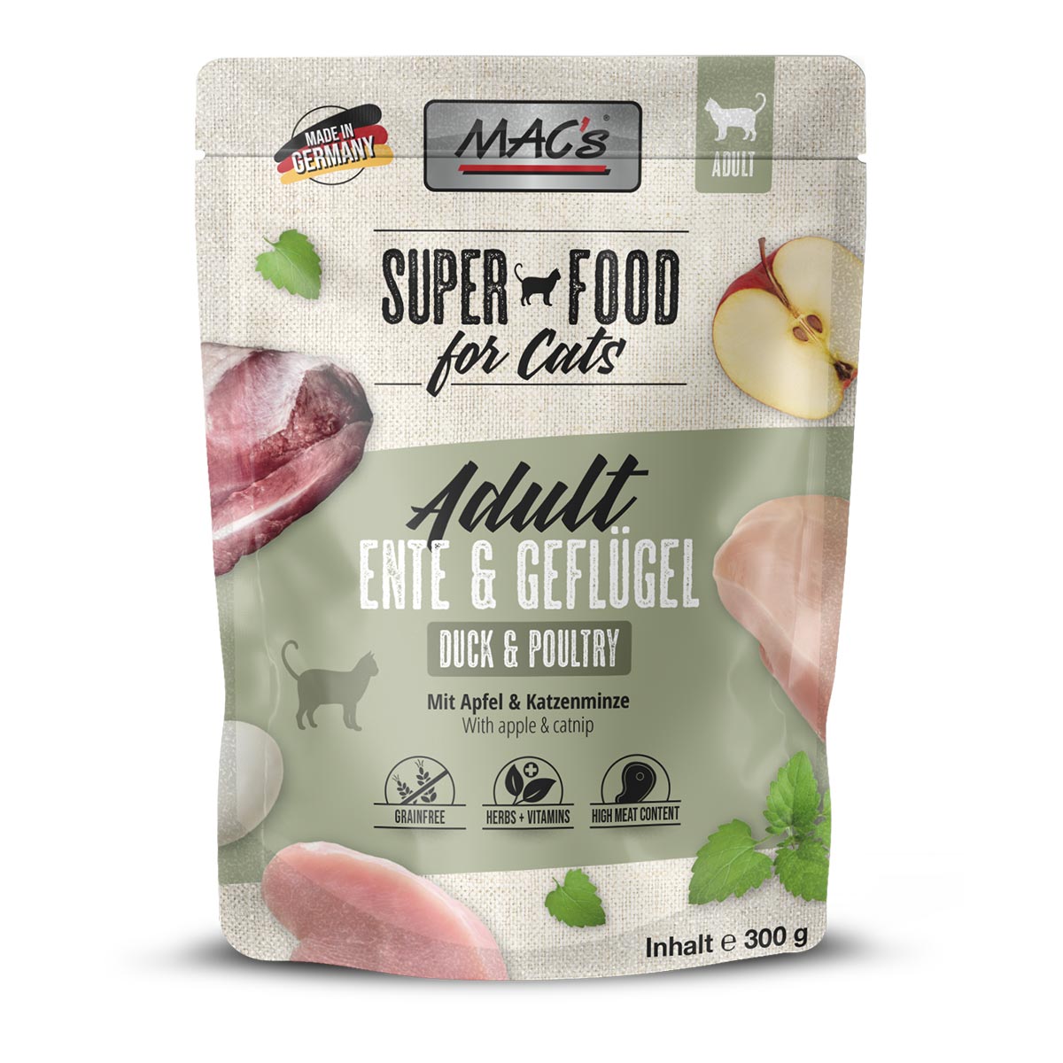 MAC's Cat Pouch Ente & Geflügel günstig kaufen bei ZooRoyal