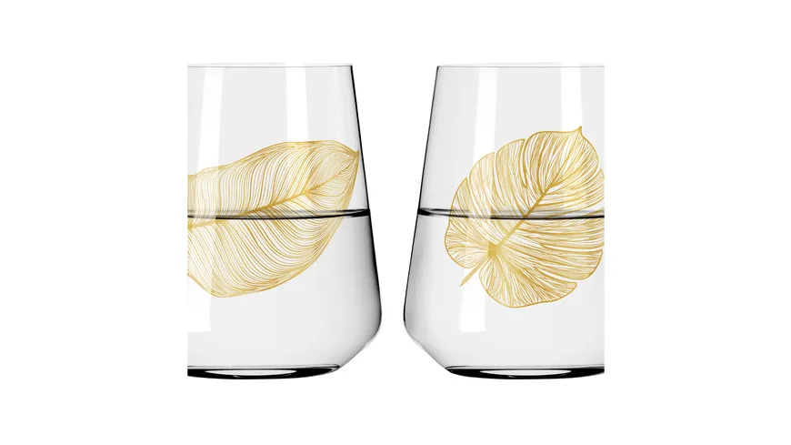 RITZENHOFF Allround-Glas Sparkle 2er Set #3 #4 Ritzenhoff Design Team 2023 Gold
